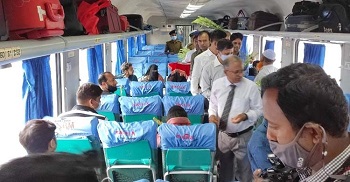 দু'বছর পর ঢাকা থেকে কলকাতা গেল মৈত্রী এক্সপ্রেস