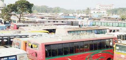 খুলনার ১৮ রুটে পরিবহন ধর্মঘট বুধবার থেকে