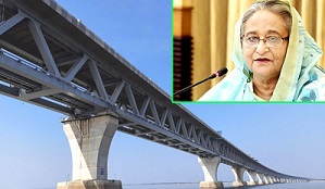অনেক চাপের মধ্যেও জনগণ সাথে ছিল বলেই পদ্মা সেতু হয়েছে