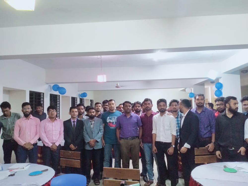 হাবিপ্রবিতে হলের ফুটবল লীগের খেলোয়াড় নিলাম অনুষ্ঠান