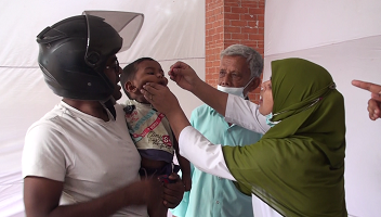 হিলিতে ভিটামিন এ প্লাস ক্যাম্পেইনের উদ্বোধন