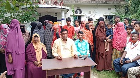 হাতিয়াতে জোর করে নৌকায় ভোট নেয়ার অভিযোগে স্বতন্ত্র চেয়ারম্যান প্রার্থীর ভোট বর্জন