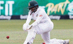 জয় ও শান্তর শূন্য রান, চাপে বাংলাদেশ