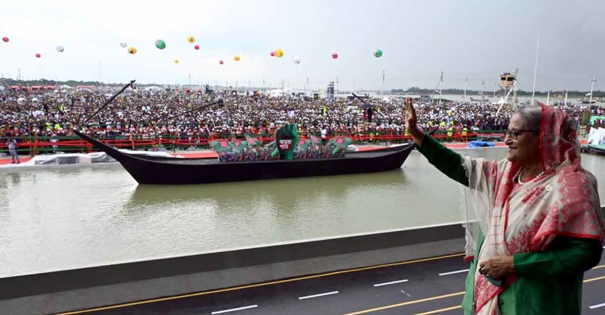 যারা বাধা দিয়েছিল পদ্মা সেতুর মাধ্যমে তাদের জবাব দিয়েছি: প্রধানমন্ত্রী