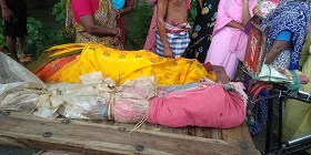 ফরিদপুরের বেপরোয়া ট্রাকের চাপায় মা-মেয়ের মৃত্যু