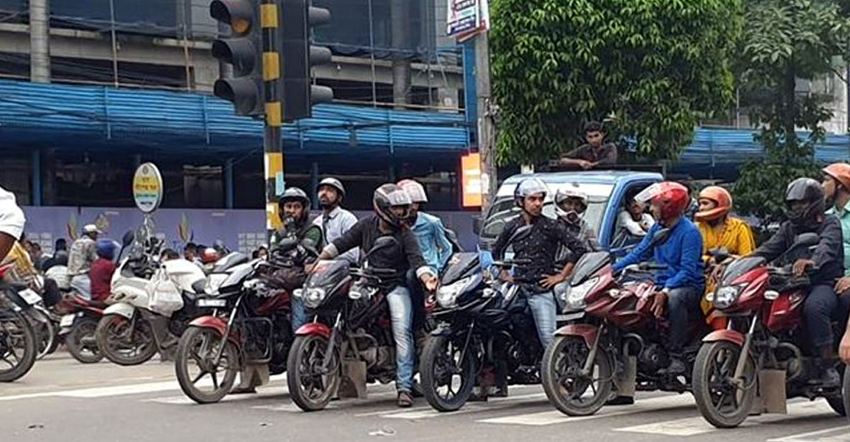 ঈদে ৭ দিন এক জেলার মোটরসাইকেল অন্য জেলায় নয়