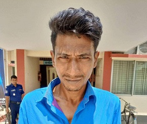 বাগাতিপাড়ায় সাজাপ্রাপ্ত পলাতক আসামী আমীর চাদ আটক