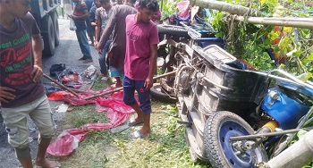 রংপুরে ট্রাক-অটোরিকশা সংঘর্ষ, নিহত ৫