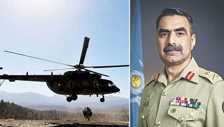 পাকিস্তানে ৬ কর্মকর্তাসহ সামরিক হেলিকপ্টার নিখোঁজ