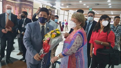 ঢাকায় জাতিসংঘের মানবাধিকার প্রধান মিশেল বাচেলেট