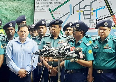 কাল ধানমন্ডি-৩২এ ব্যাগ-বাক্স না নেয়ার অনুরোধ ডিএমপির