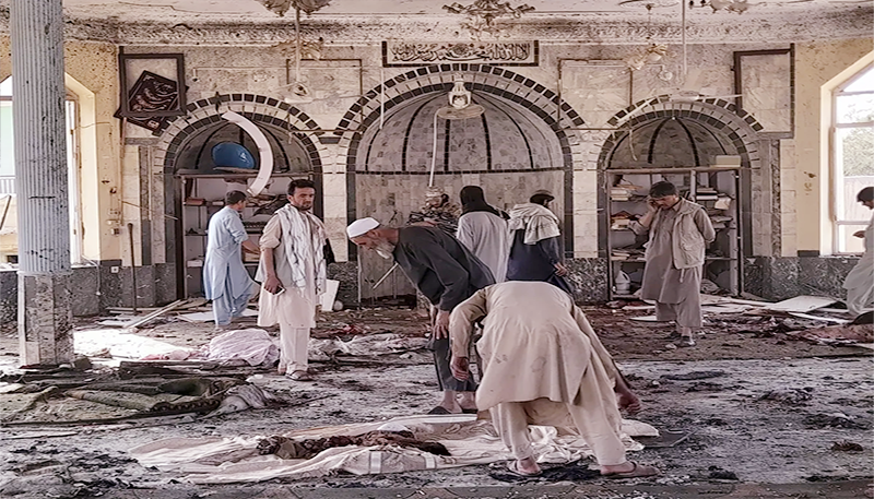 কাবুলের মসজিদে বিস্ফোরণ, ইমামসহ নিহত ২১