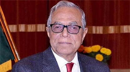 আজ কিশোরগঞ্জ যাচ্ছেন রাষ্ট্রপতি