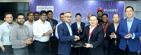 ক্লাউড খাতের বিকাশে একসাথে হুয়াওয়ে ও রেডডট ডিজিটাল