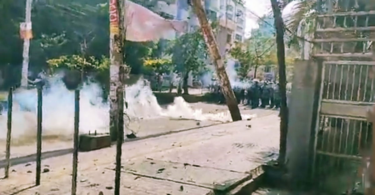 রাজধানীতে বিএনপি-আ.লীগের ধাওয়া-পাল্টা ধাওয়া