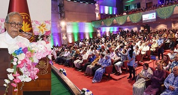 ভিনদেশী অপসংস্কৃতি বর্জনের আহ্বান রাষ্ট্রপতির