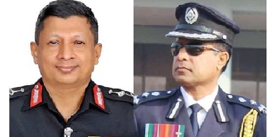 নতুন আইজিপি আব্দুল্লাহ আল-মামুন, র‌্যাব ডিজি খুরশীদ হোসেন