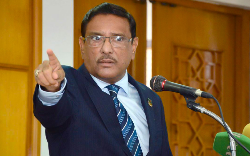 সংবিধান-নির্বাচনী ব্যবস্থা ব্যক্তি বিশেষের খেয়াল খুশি মতো চলে না: ওবায়দুল কাদের