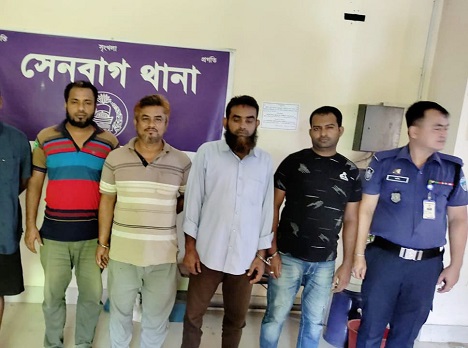 নোয়াখালীতে ৪ বিএনপি নেতা গ্রেপ্তার