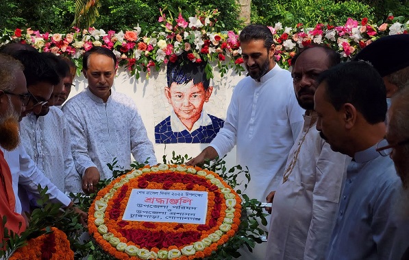 টুঙ্গিপাড়ায় শেখ রাসেলের ৫৯তম জন্মদিন পালিত