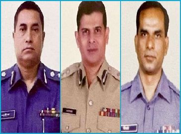 তিন এসপিকে অবসরে পাঠালো সরকার