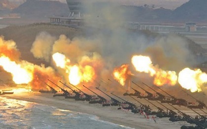 উত্তর কোরিয়ার গোলা নিক্ষেপ, দক্ষিণ কোরিয়ার সমুদ্র সীমান্তে