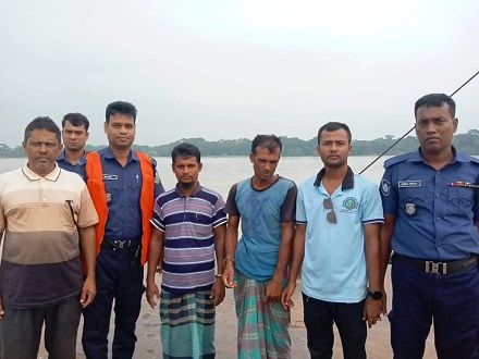 নলছিটিতে মা ইলিশ শিকার'র দায়ে ৩ জেলের জেল