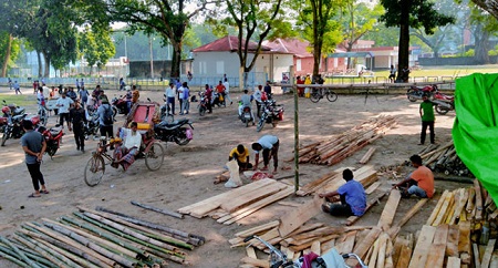 রংপুরে আগাম লোক আগমন, বৃহত্তম গণসমাবেশ চায় বিএনপি