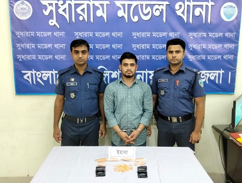শপিং ব্যাগে মিলল ২০৫০ পিস ইয়াবা, গ্রেফতার ১