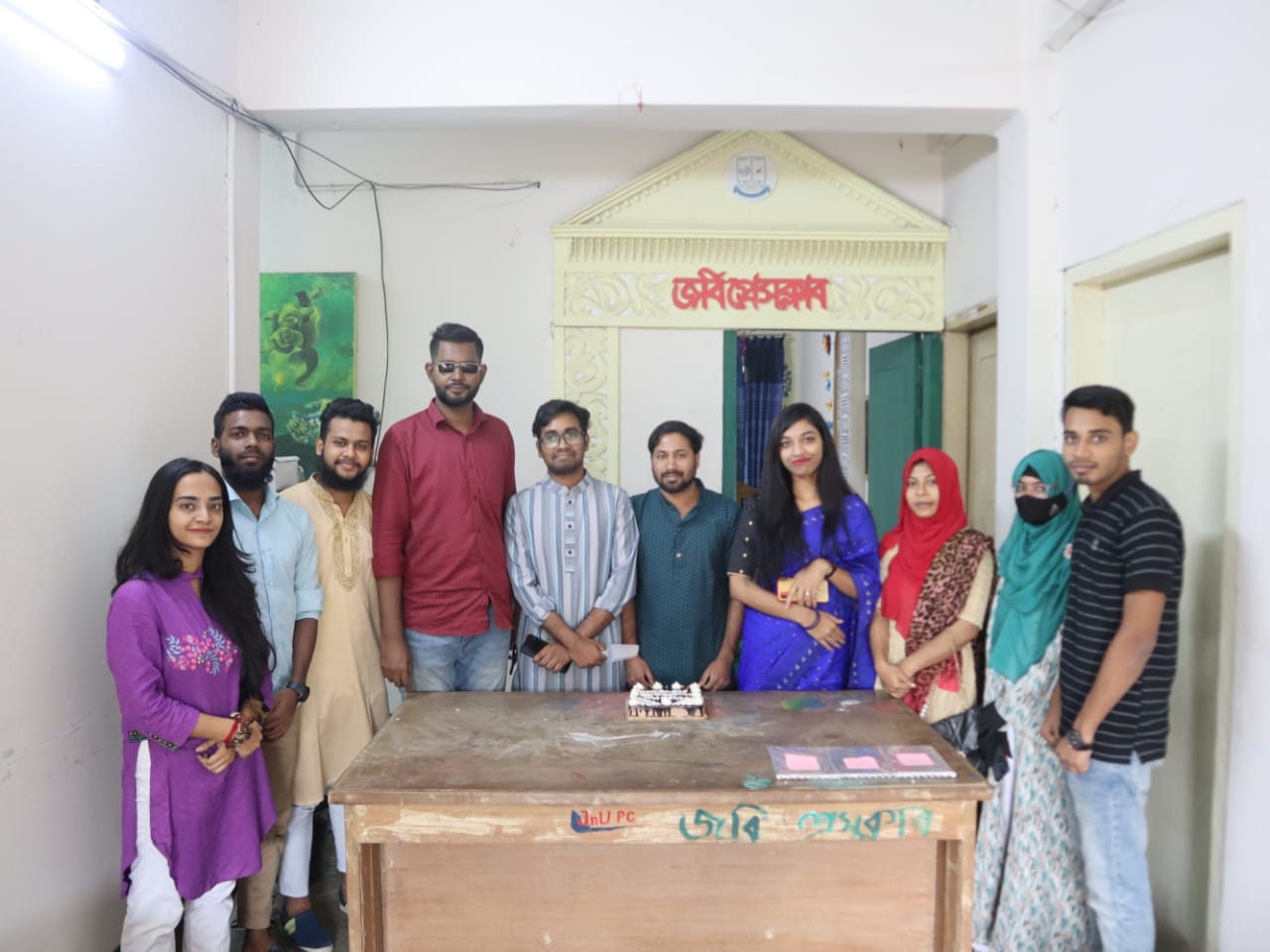 'জেএনইউএফসিসিডব্লিউ' এর তৃতীয় প্রতিষ্ঠাবার্ষিকী উদযাপন