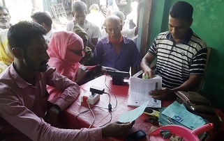 মোরেলগঞ্জে অনলাইন ডাটাবেজে হয়রানির শিকার ৪ হাজার কার্ডধারী