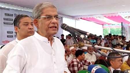 তত্ত্বাবধায়ক সরকার ছাড়া কোনো নির্বাচন নয়: মির্জা ফখরুল