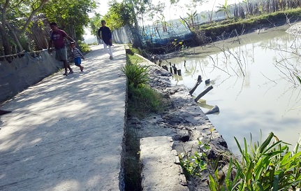 মোরেলগঞ্জে প্রভাবশালীদের দ্বারা সরকারি রাস্তা ক্ষতির আশংকা
