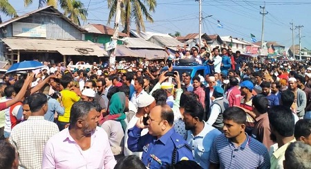 আমতলীতে আ'লীগের নব-নির্বাচিত সভাপতি ও সাধারণ সম্পাদককে শুভেচ্ছা
