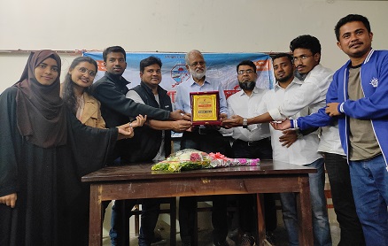 রাবির অধ্যাপক মুহিবউল্যাহর বিদায়ী সংবর্ধনা