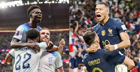 ইংল্যান্ড ও ফ্রান্স উঠে এলো কোয়ার্টার ফাইনালে