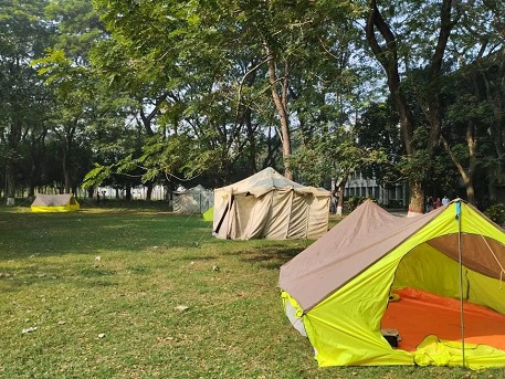 ইবিতে শুরু হল রোভার স্কাউটের তিনদিন ব্যাপী তাঁবুবাস ও দীক্ষানুষ্ঠান