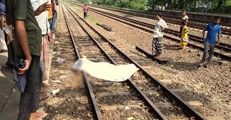 ফরিদপুরে ট্রেনে কাটা পড়ে নারীর মৃত্যু