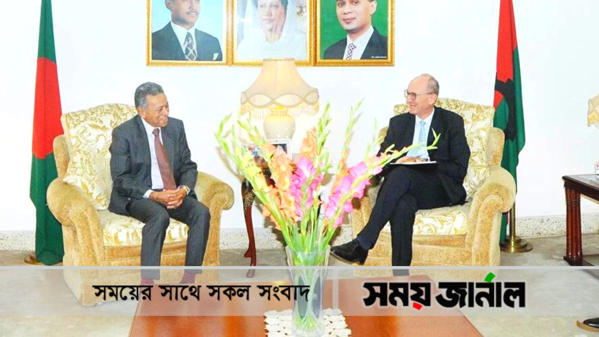 জার্মানের রাষ্ট্রদূতের আখিম ট্রোসটারের সঙ্গে বিএনপির বৈঠক