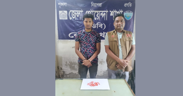 নোয়াখালীতে সাজাপ্রাপ্ত ৫ মামলার আসামি ইয়াবাসহ গ্রেফতার