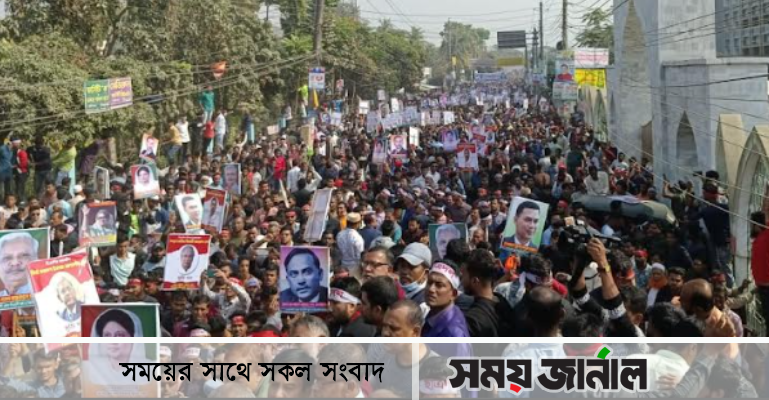 নোয়াখালীতে বিএনপির গণমিছিলে পুলিশি বাধার অভিযোগ