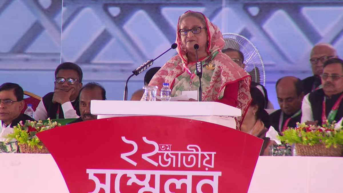 ফের আওয়ামী লীগের সভাপতি শেখ হাসিনা