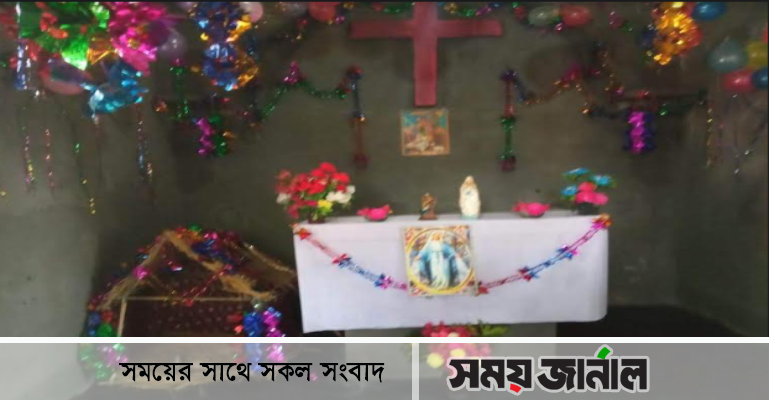 দেবীগঞ্জে ১৩টি গির্জায় অনুষ্ঠিত হবে বড়দিনের প্রার্থনা