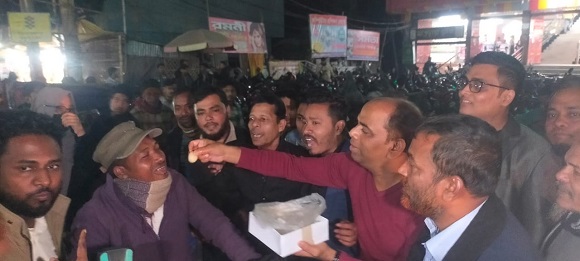 আ.লীগের সাধারণ সম্পাদক পদে কাদেরের হ্যাটট্রিক : নোয়াখালীতে আনন্দ মিছিল