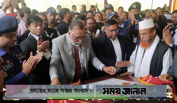 কুড়িগ্রাম হতে উলিপুর পর্যন্ত রেল ট্র্যাক সম্প্রসারণ কাজের উদ্বোধন