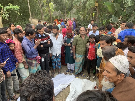 ফরিদপুরের  ট্রেনে কাটা পড়ে দুই বাকপ্রতিবন্ধী নিহত