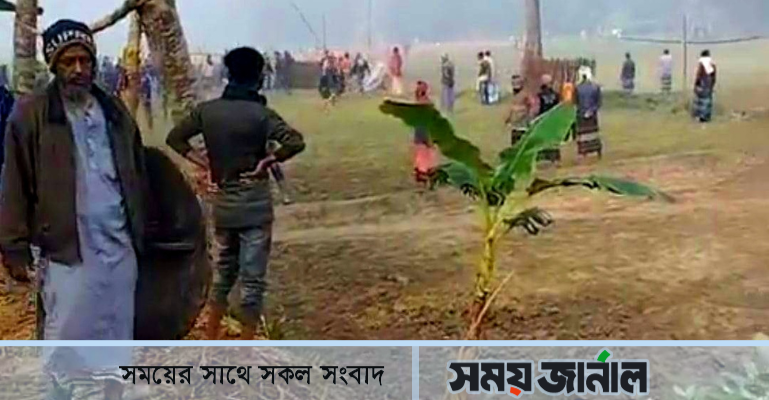 নগরকান্দায় মেম্বার-গ্রামবাসীর মধ্যে হামলা-পাল্টাহামলা, আহত ১২