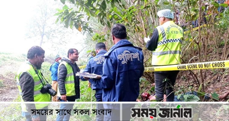 ফরিদপুরে রাস্তার পাশে থেকে ভ্যানচালকের মরদেহ উদ্ধার