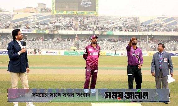 টস জিতে ফিল্ডিংয়ে সিলেট