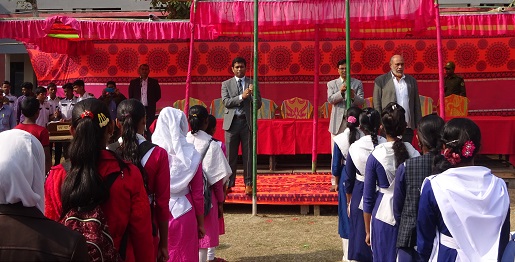 মোরেলগঞ্জে স্কুল পর্যায়ে শীতকালীন ক্রীড়া প্রতিযোগিতার উদ্ধোধন